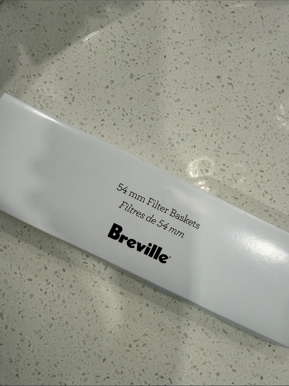 Breville White Filter Basket Sleeve and Razor